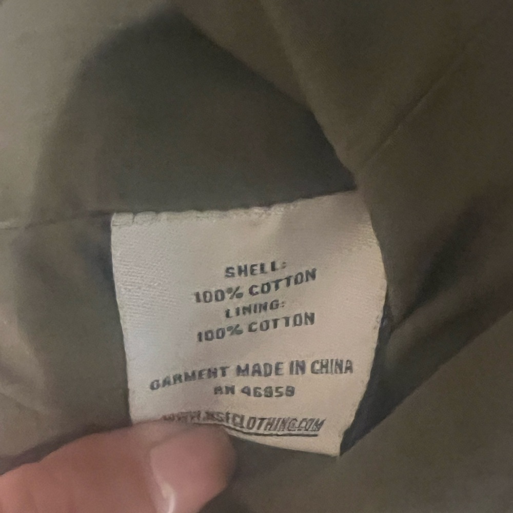 NSF Women's Army Green Utility Jacket - Picture 7 of 14